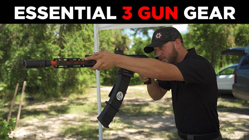 Essential 3 Gun Gear - Joe Farewell with shotgun